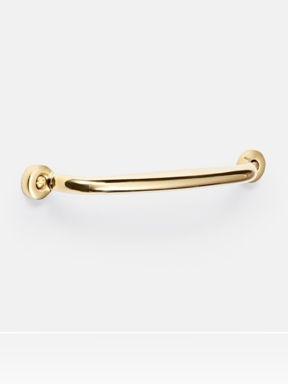4 Rejuvenation Massey 6” Drawer Pull Unlacquered Brass